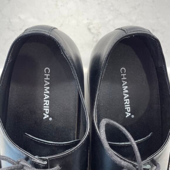 Chamaripa 7cm Elevator Oxford height Increasing dress shoes 42 9.5-10 Sz up1/2-1 - Picture 7 of 10